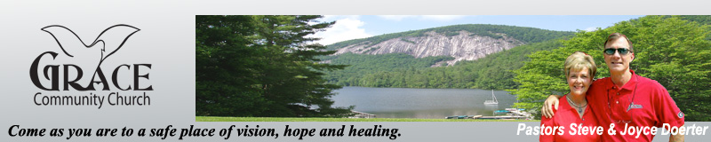 Grace Community Church. Come as you are to a safe place of vision, hope and healing.